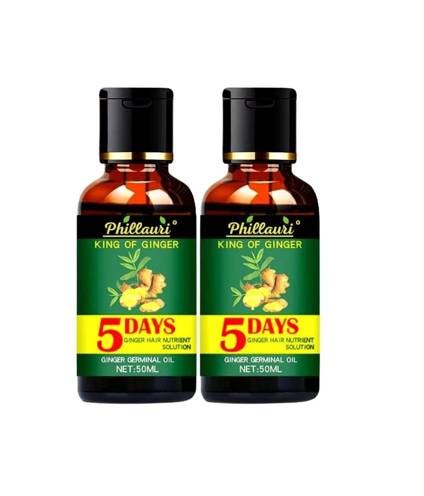     			Phillauri Anti Dandruff Ginger Onion Oil 50 ml ( Pack of 2 )