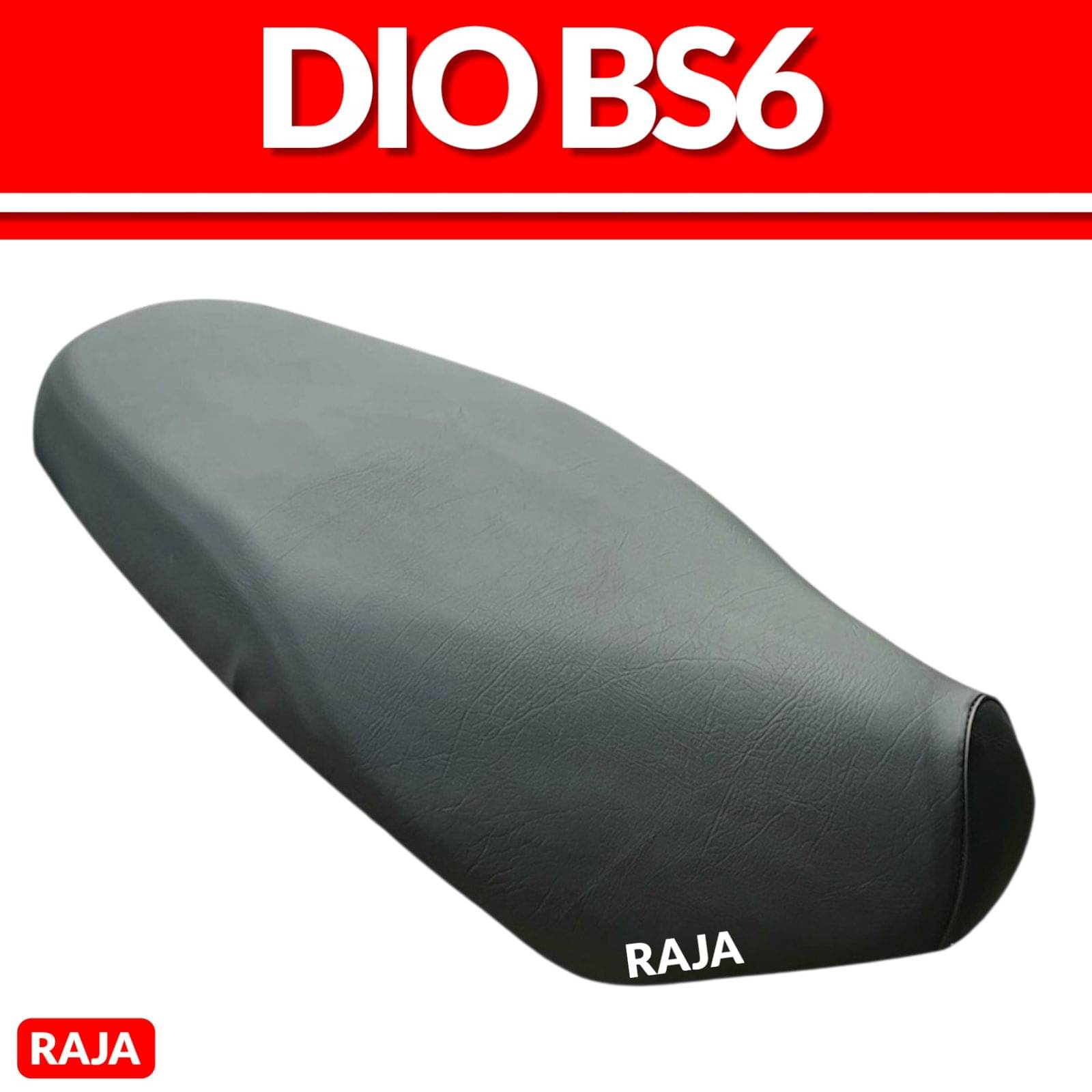 RAJA DIO BS6 Scooter/Scooty Removable & Washable PU Leather Waterproof Seat Cover Accessories (Black) RAJA DIO BS6 Scooter/Scooty Removable & Washable PU Leather Waterproof Seat Cover Accessories (Black)