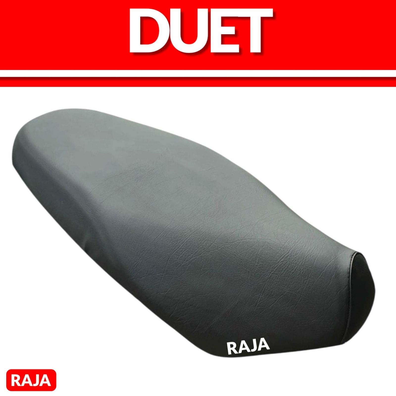     			RAJA DUET Scooter/Scooty Removable & Washable PU Leather Waterproof Seat Cover Accessories (Black)