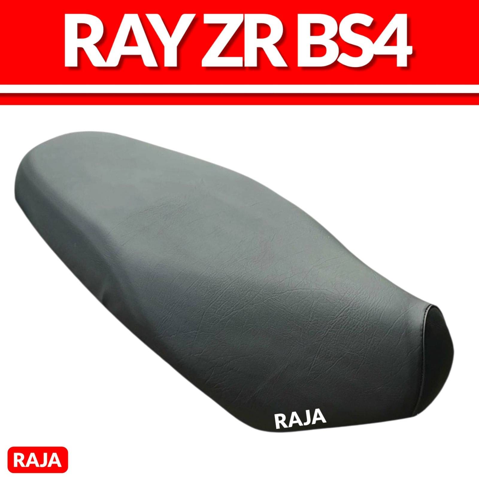     			RAJA RAY ZR BS4 Scooter/Scooty Removable & Washable PU Leather Waterproof Seat Cover Accessories (Black)