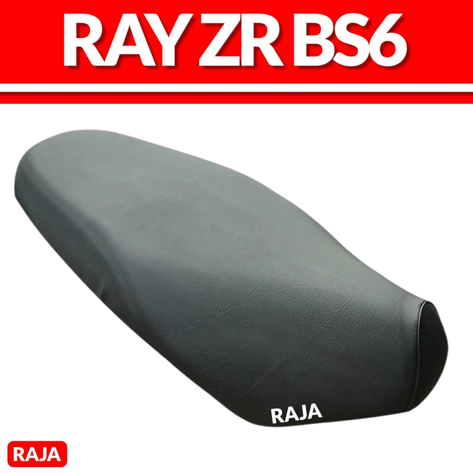     			RAJA RAY ZR BS6 Scooter/Scooty Removable & Washable PU Leather Waterproof Seat Cover Accessories (Black)