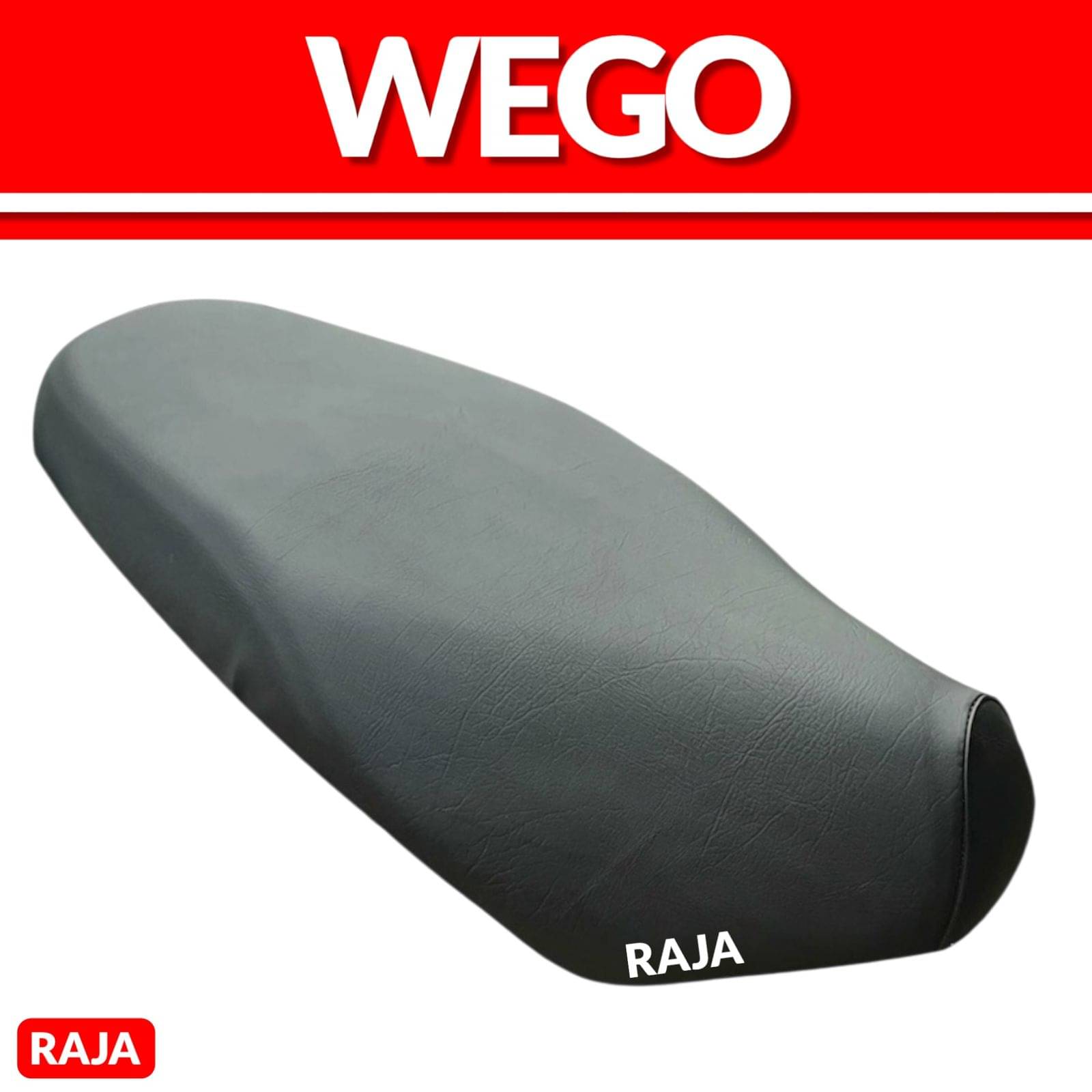     			RAJA WEGO Scooter/Scooty Removable & Washable PU Leather Waterproof Seat Cover Accessories (Black)