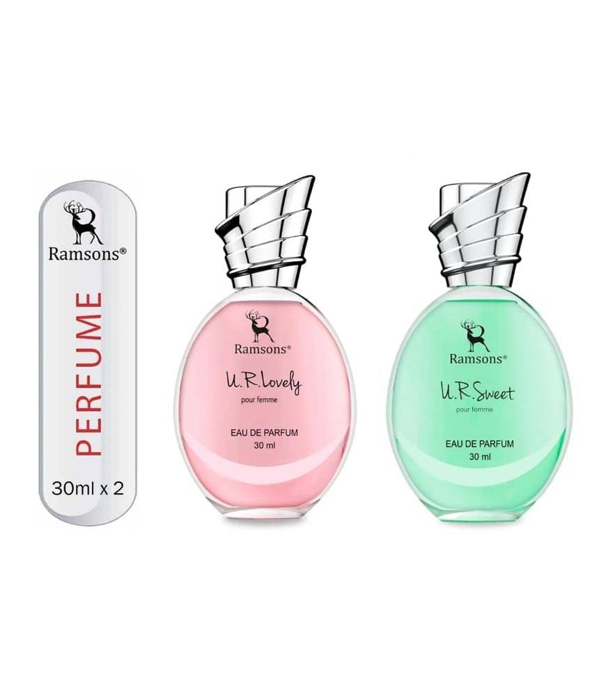    			Ramsons - U R LOVELY & U R SWEET Eau De Parfum Combo Perfume For Women 30 ml (Pack of 2)