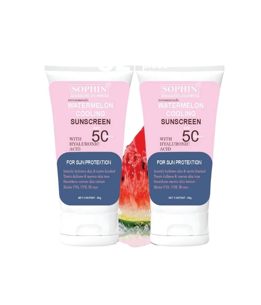 SOPHIN SPF 50 Sunscreen Cream For All Skin Type ( Pack of 2 )