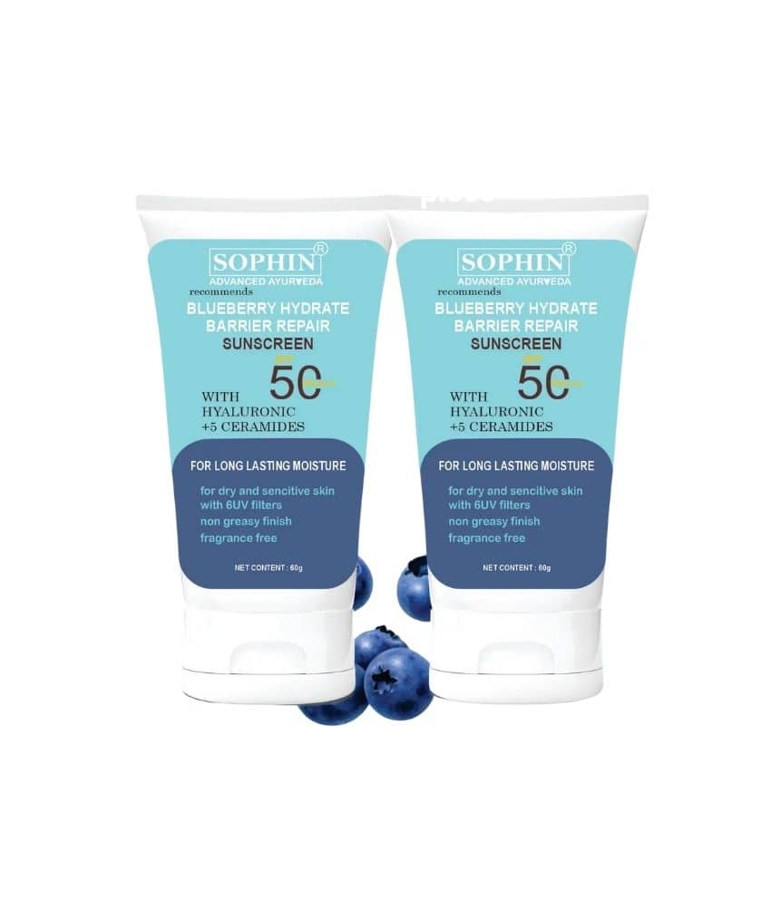 SOPHIN SPF 50 Sunscreen Cream For All Skin Type ( Pack of 2 )