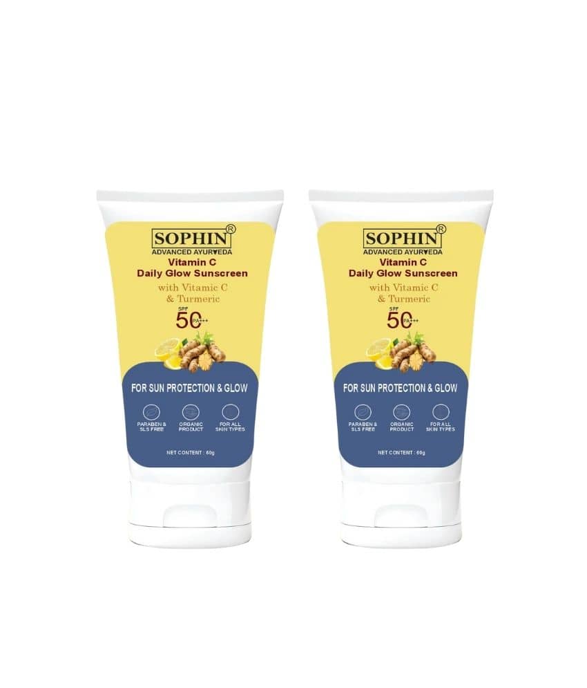 SOPHIN SPF 50 Sunscreen Cream For All Skin Type ( Pack of 2 )