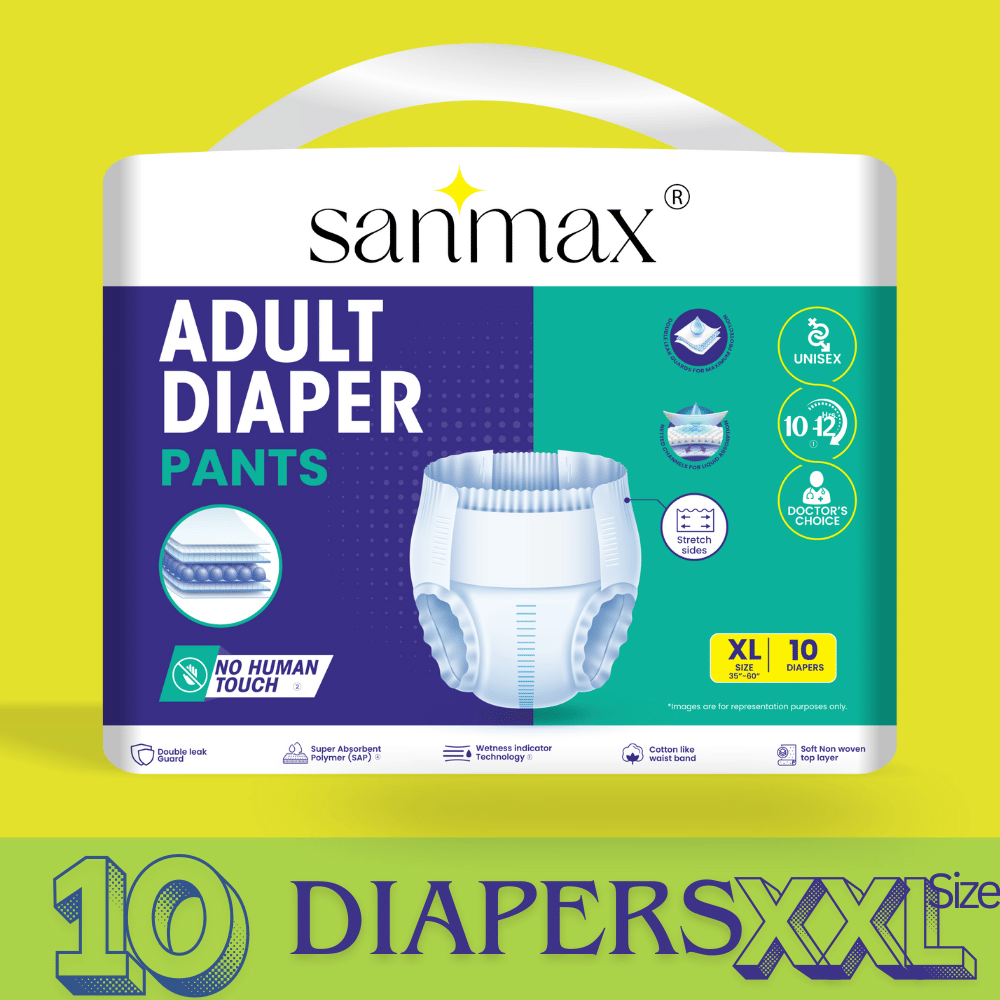     			Sanmax ADULT DIAPER XXL 10 Pcs Pack of 1