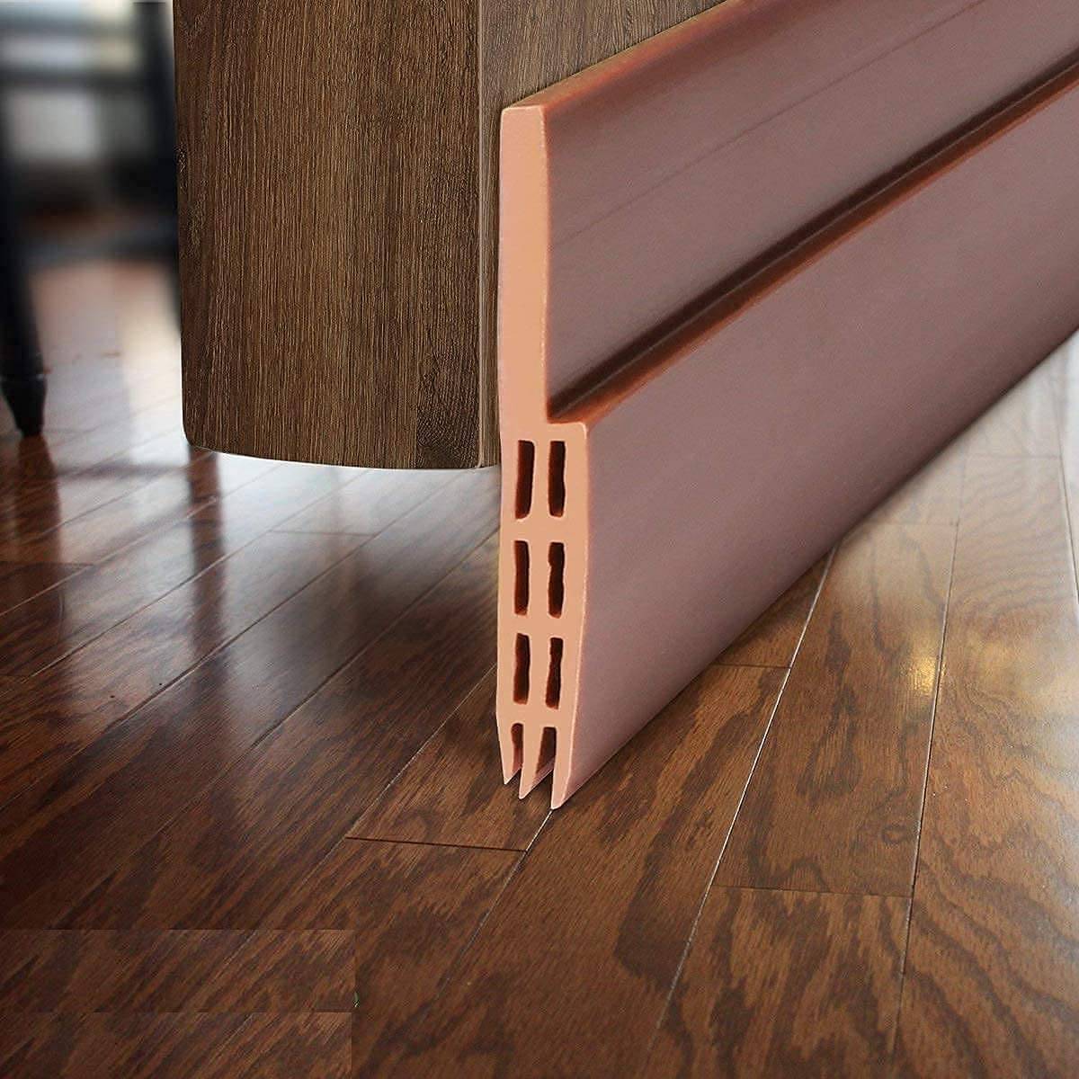 Silicon Door Bottom Sealing Strip | Self Adhesive Door Gap Filler Rubber | Door Bottom Sealing Strip Guard | Protector from Cockroach, Insect, Bugs, Air & Dust Silicon Door Bottom Sealing Strip | Self Adhesive Door Gap Filler Rubber | Door Bottom Sealing Strip Guard | Protector from Cockroach, Insect, Bugs, Air & Dust