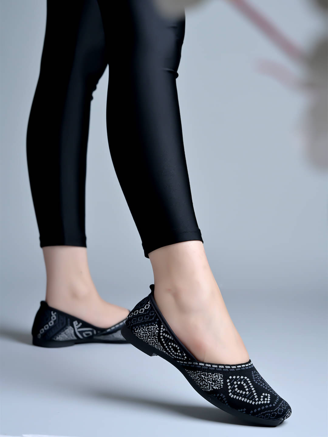     			Stylestry Black Women's Flats