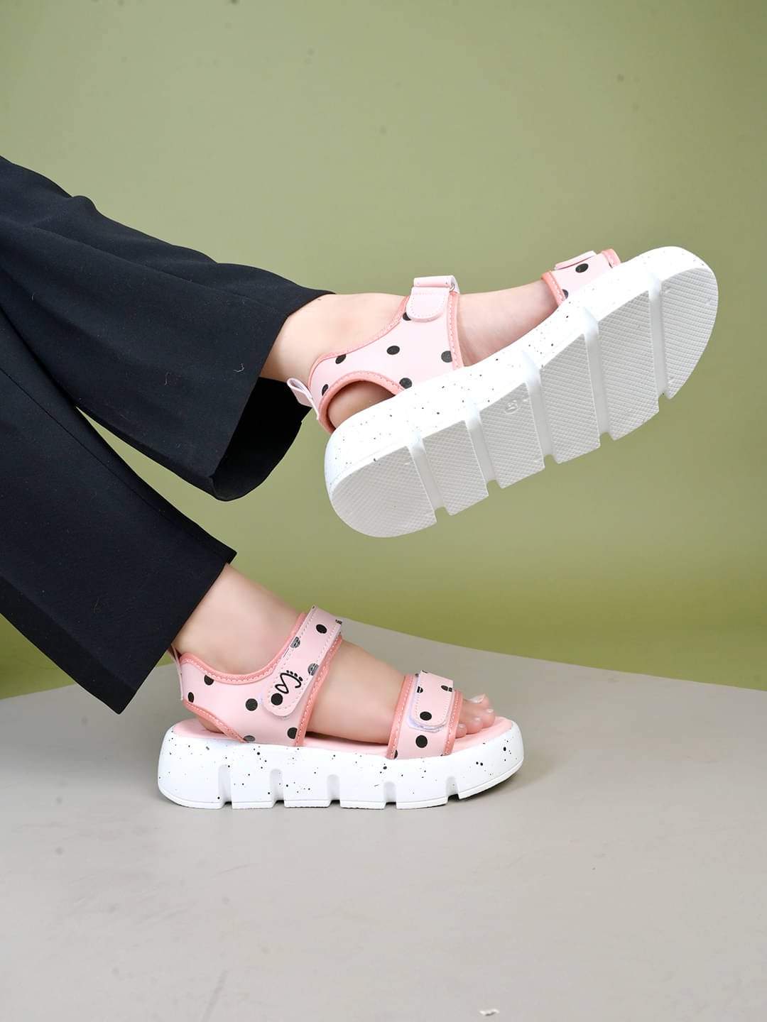     			Stylestry Pink Women's Sandal Heels