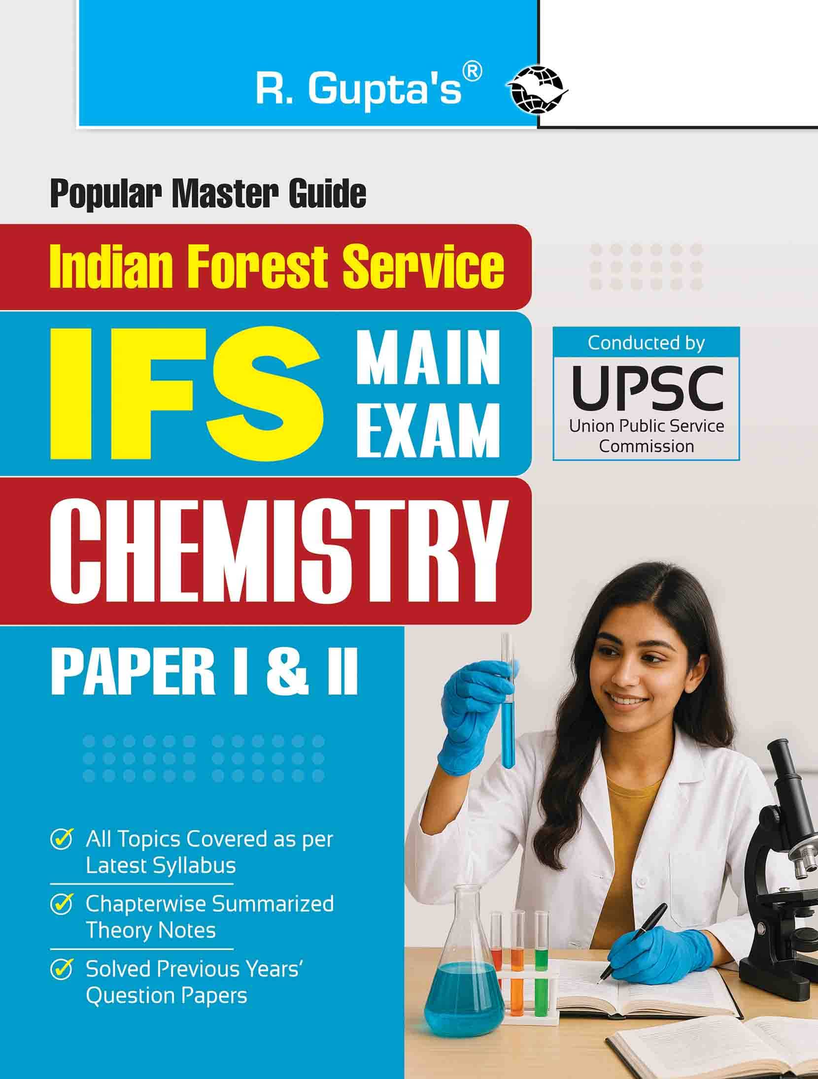     			UPSC: IFS Chemistry (Paper I & II) Main Exam Guide
