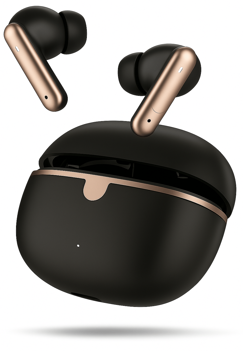     			VERONIC 161 Elite Cruze True Wireless Earbuds with 40H Playtime, ENC Crystal-Clear Calls, Fast Charging, Elegant Design, Bluetooth 5.3 Low Latency Gaming TWS, Immersive Sound, IPX5 Waterproof.