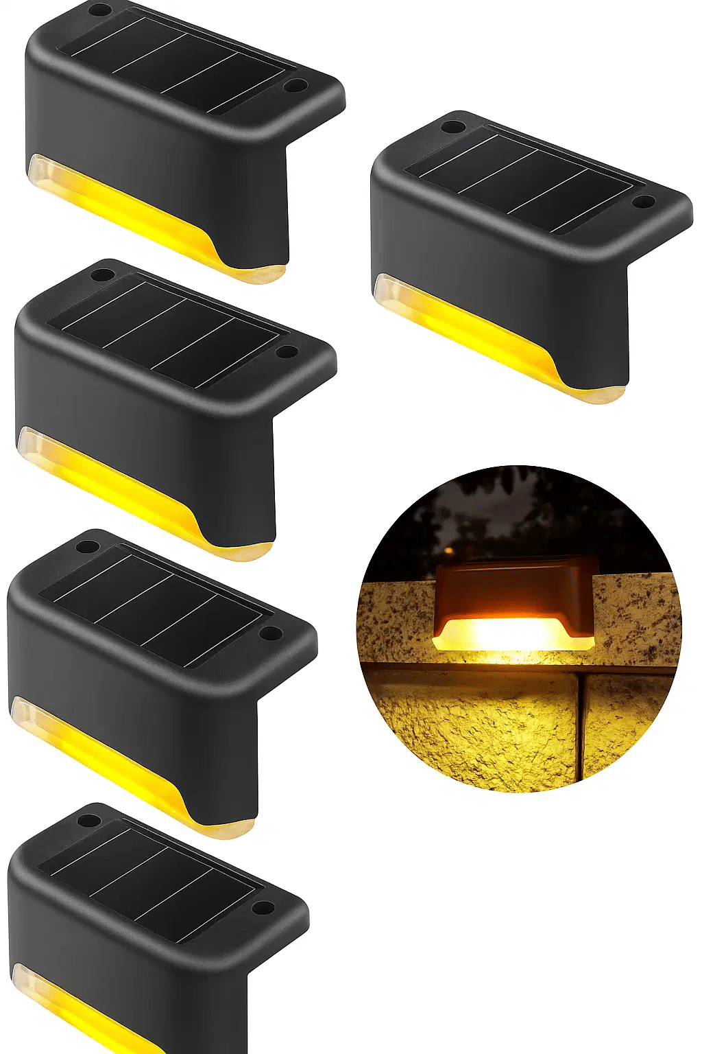 ZESTRUM 5W Solar Powered Decorative Light ( Pack of 4 )