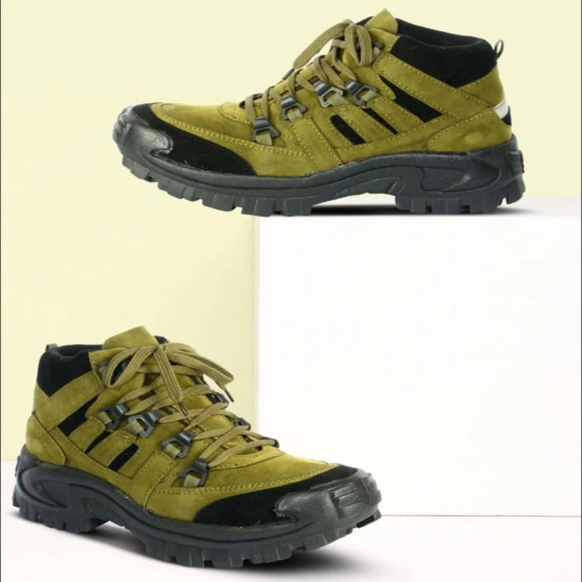     			ZYPSO Green Men's Hiking & Trekking Boots