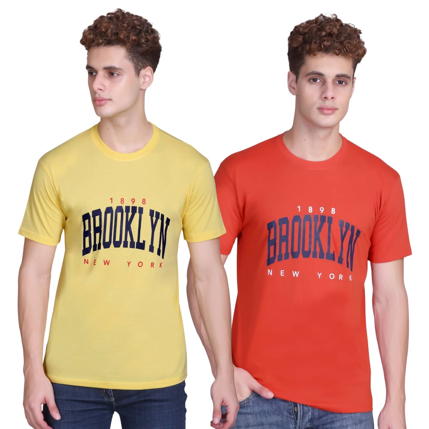 Zeffit Men Cotton Blend Regular Fit Printed T-Shirt ( Multicolor1 ) Zeffit Men Cotton Blend Regular Fit Printed T-Shirt ( Multicolor1 )