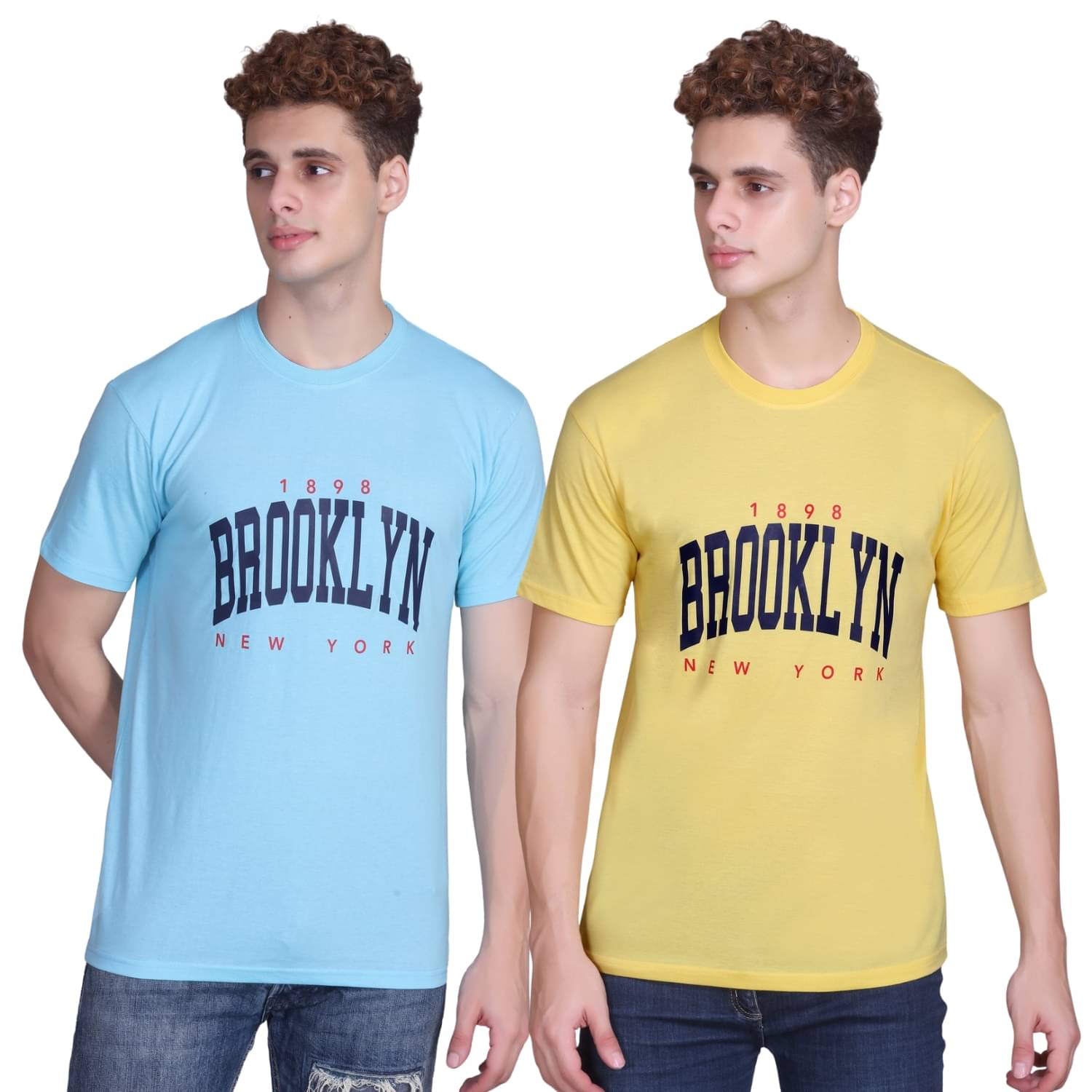 Zeffit Men Cotton Blend Regular Fit Printed T-Shirt ( Multicolor6 ) Zeffit Men Cotton Blend Regular Fit Printed T-Shirt ( Multicolor6 )