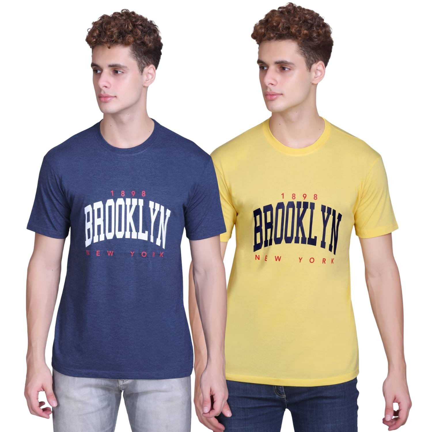     			Zeffit Men Cotton Blend Regular Fit Printed T-Shirt ( Multicolor9 )