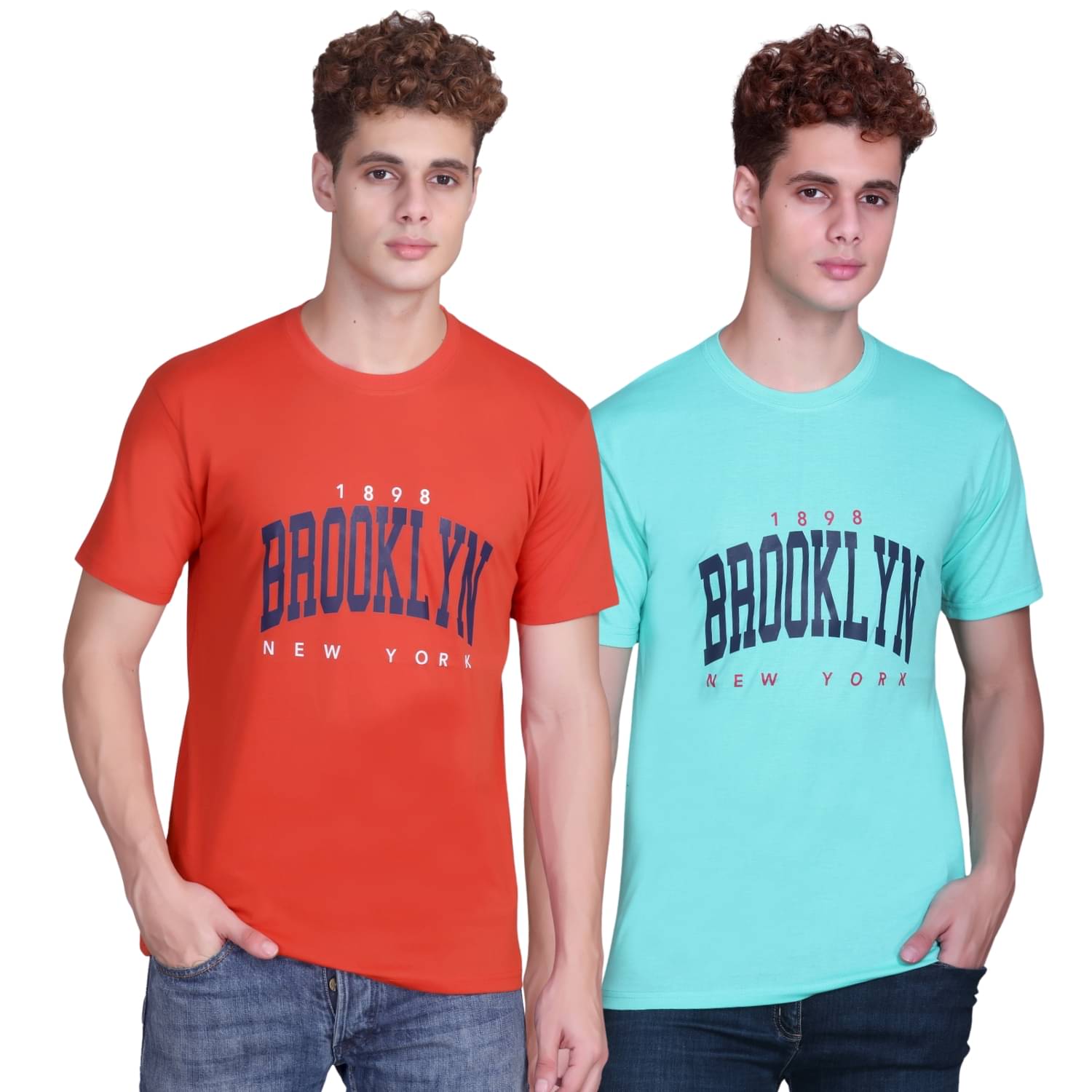     			Zeffit Men Cotton Blend Regular Fit Printed T-Shirt ( Multicolor11 )