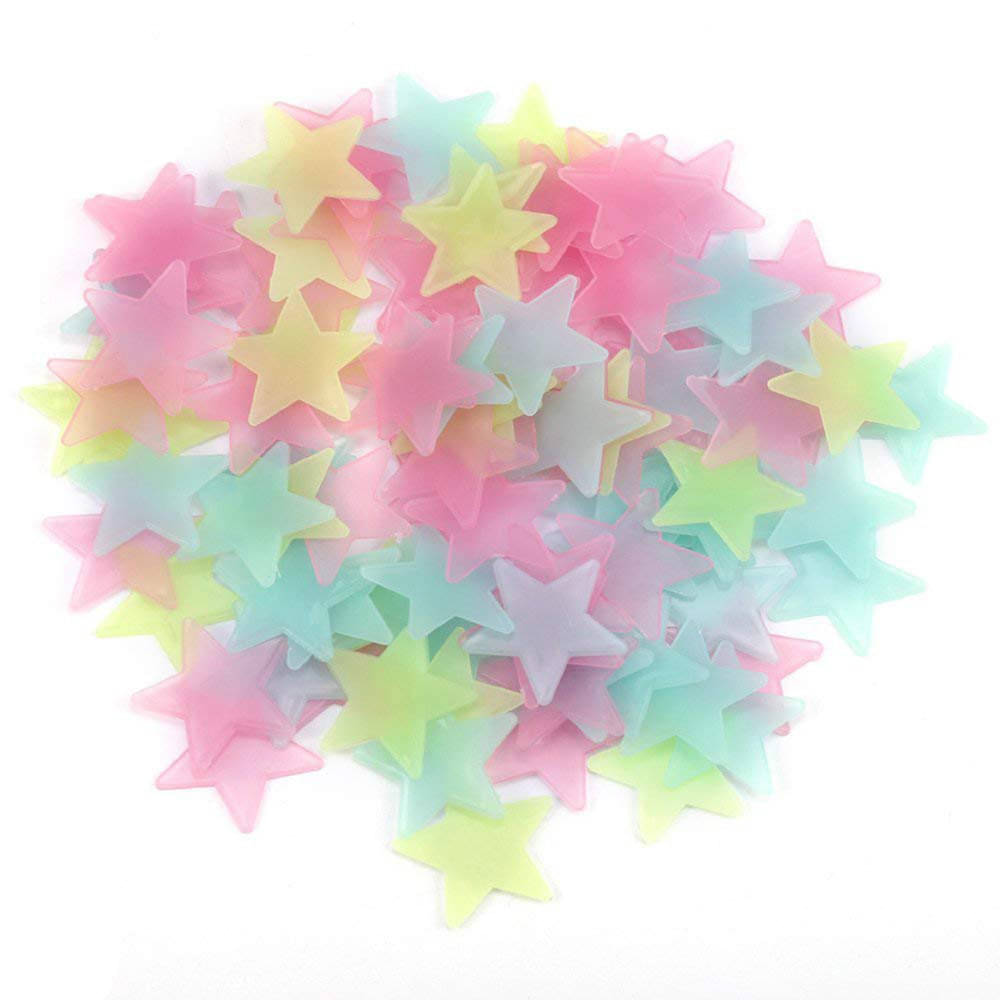 50 Pcs Glowing Star For Wall,Glow in Dark Stars Attractive Wall Stickers for Kids Bedroom, Room Ceiling and Wall Decals Hollow Stars Night Glow Wall and mirror Decorative Sticker     			50 Pcs Glowing Star For Wall,Glow in Dark Stars Attractive Wall Stickers for Kids Bedroom, Room Ceiling and Wall Decals Hollow Stars Night Glow Wall and mirror Decorative Sticker