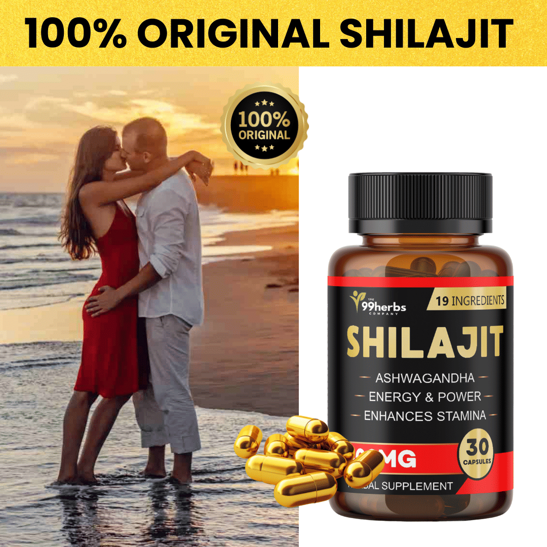     			99Herbs Shilajit 19 Ingredients – 30 Capsules 500mg for Energy, Stamina & Daily Vitality