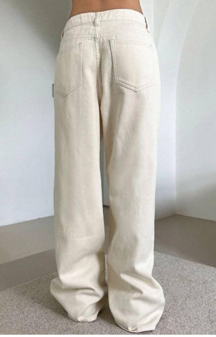     			9x denims Women's Straight Fit High-Rise Jeans ( Cream )