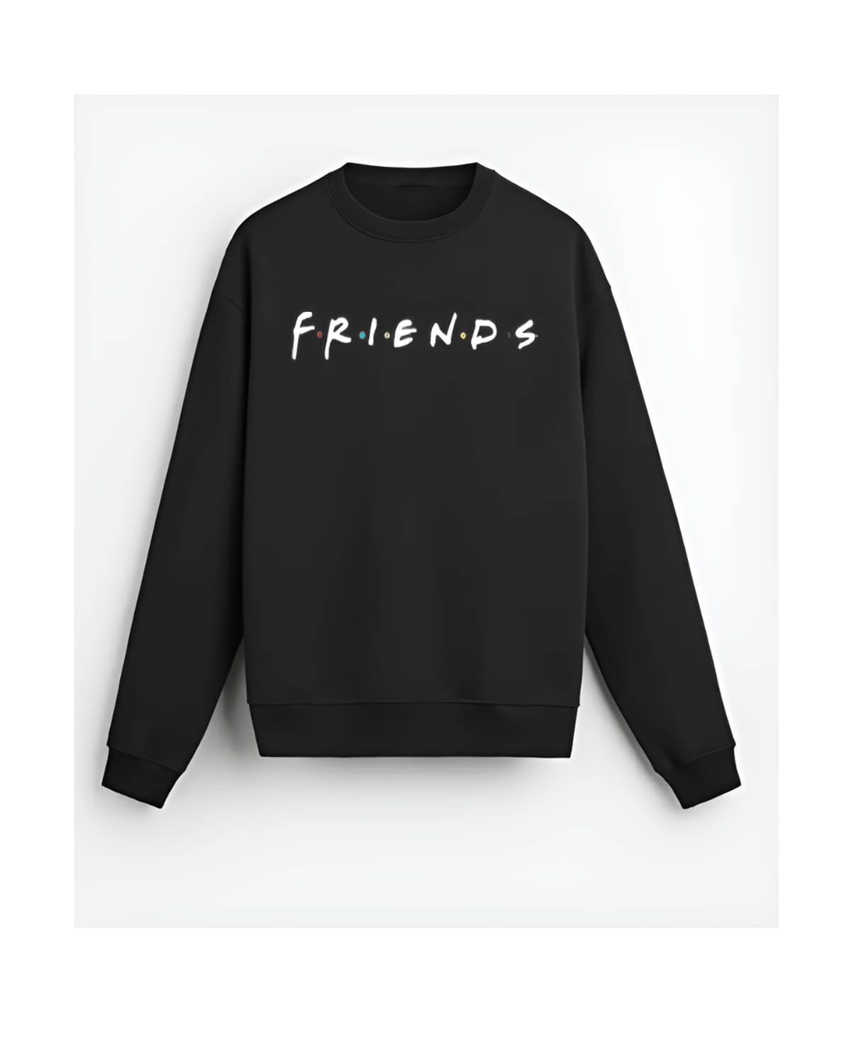     			ATIGIANO APPAREL Fleece Round Neck Men's Sweatshirt - Black ( Pack of 1 )