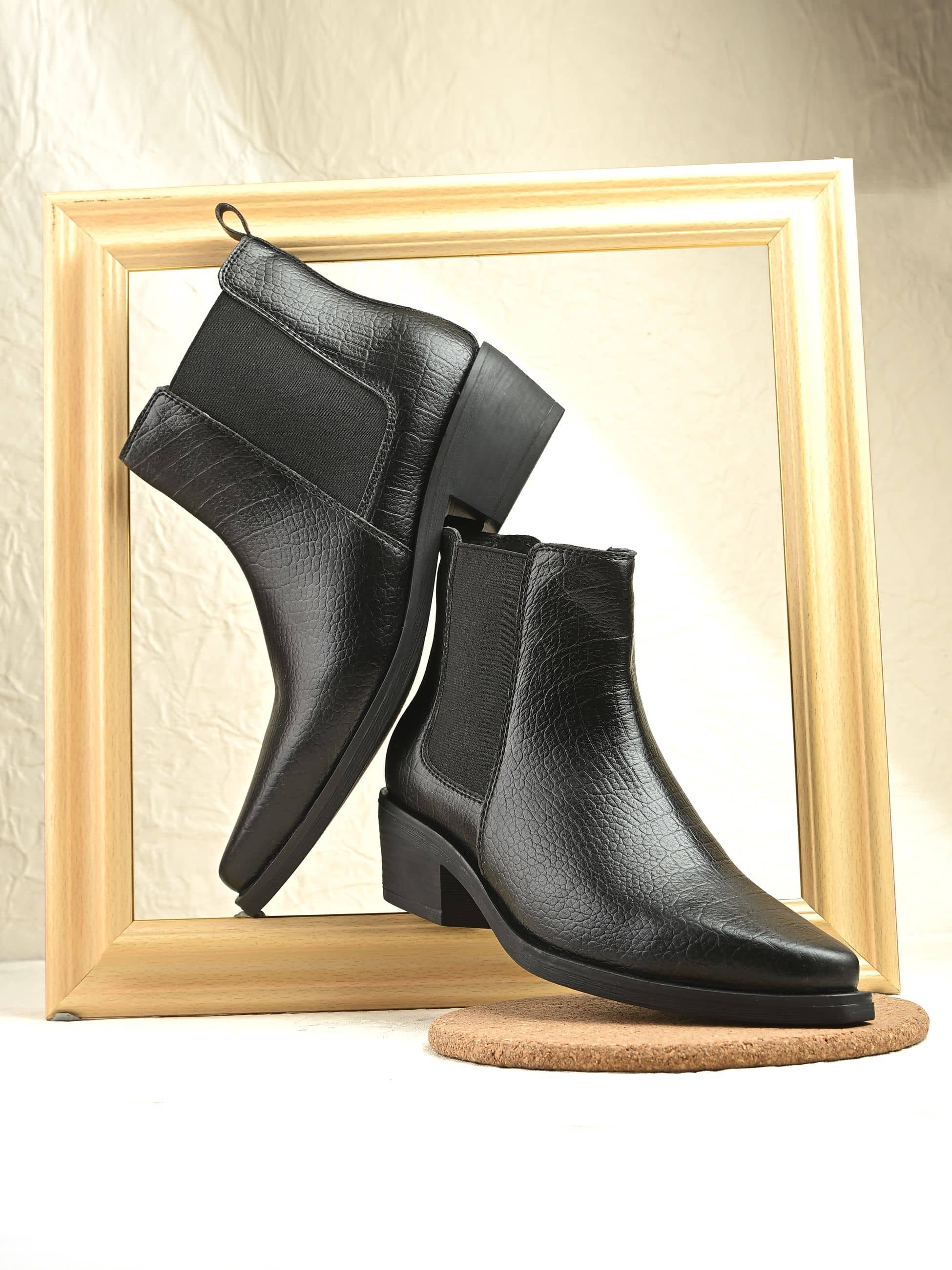 BIZZARO Black Women's Ankle Length Boots