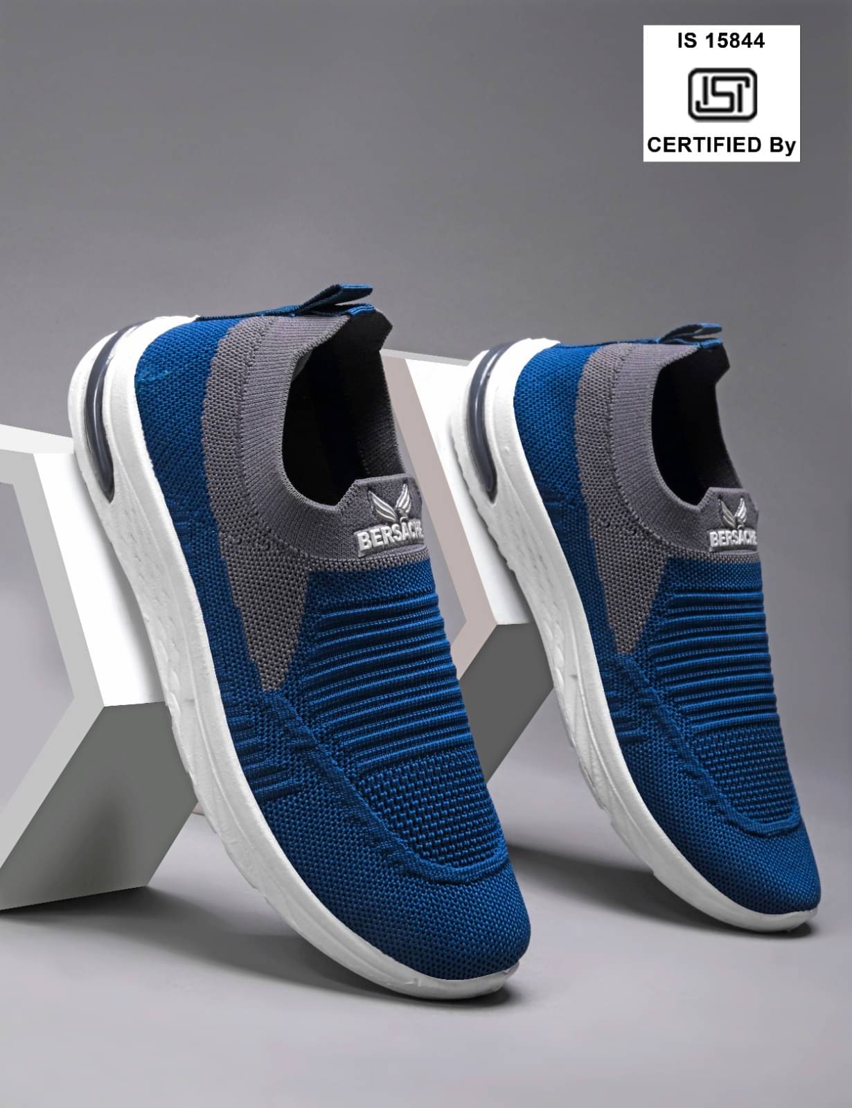     			Bersache - Blue Women's Running Shoes