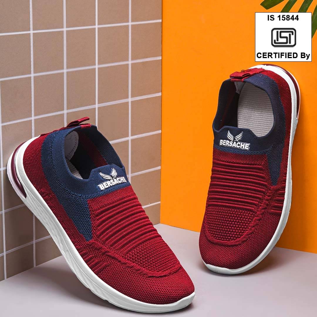     			Bersache - Maroon Women's Running Shoes
