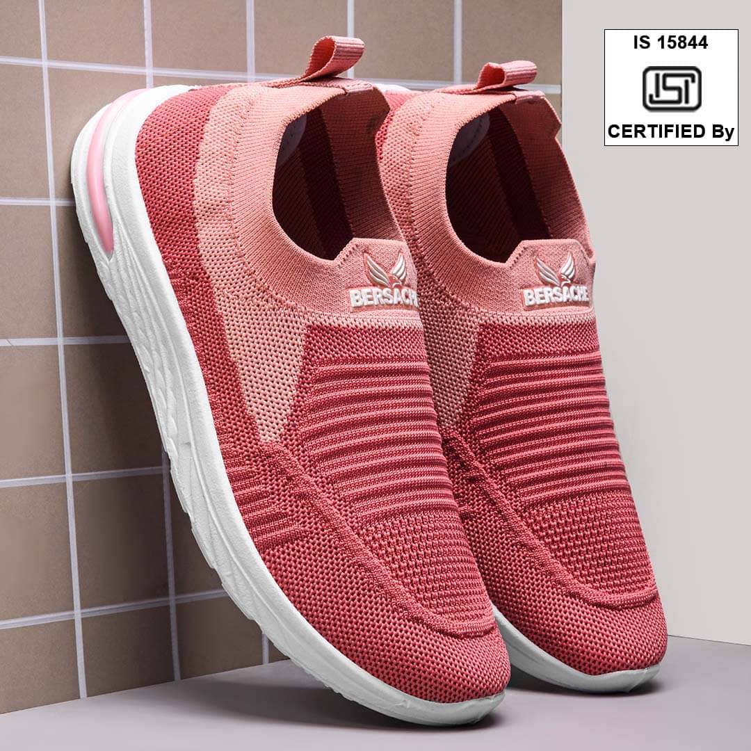     			Bersache Pink Women's Sneakers