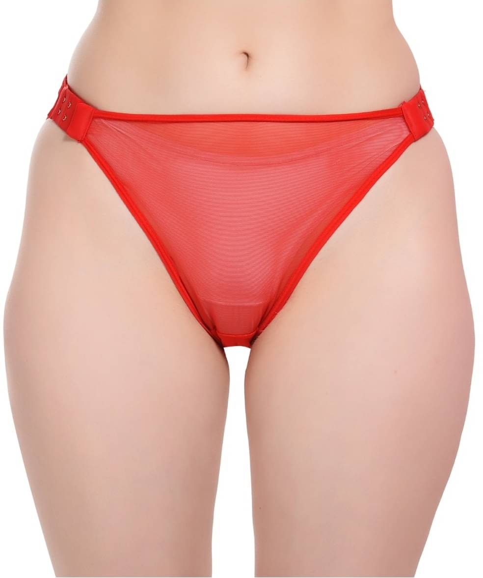 Brasqly Net/Mesh Bikini ( Red , Pack of 1 ) Brasqly Net/Mesh Bikini ( Red , Pack of 1 )