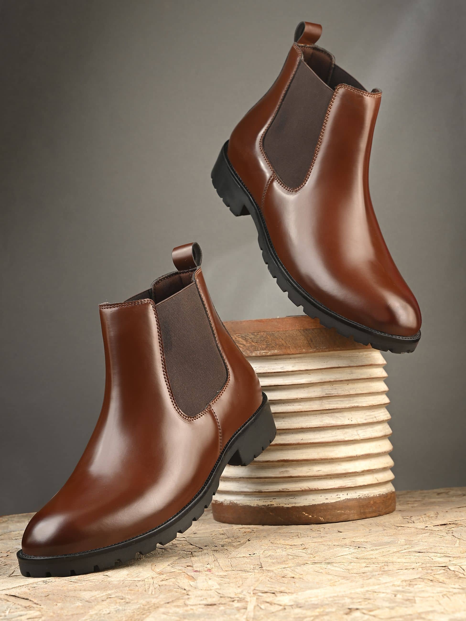 Bucik Brown Men's Chelsea Boots