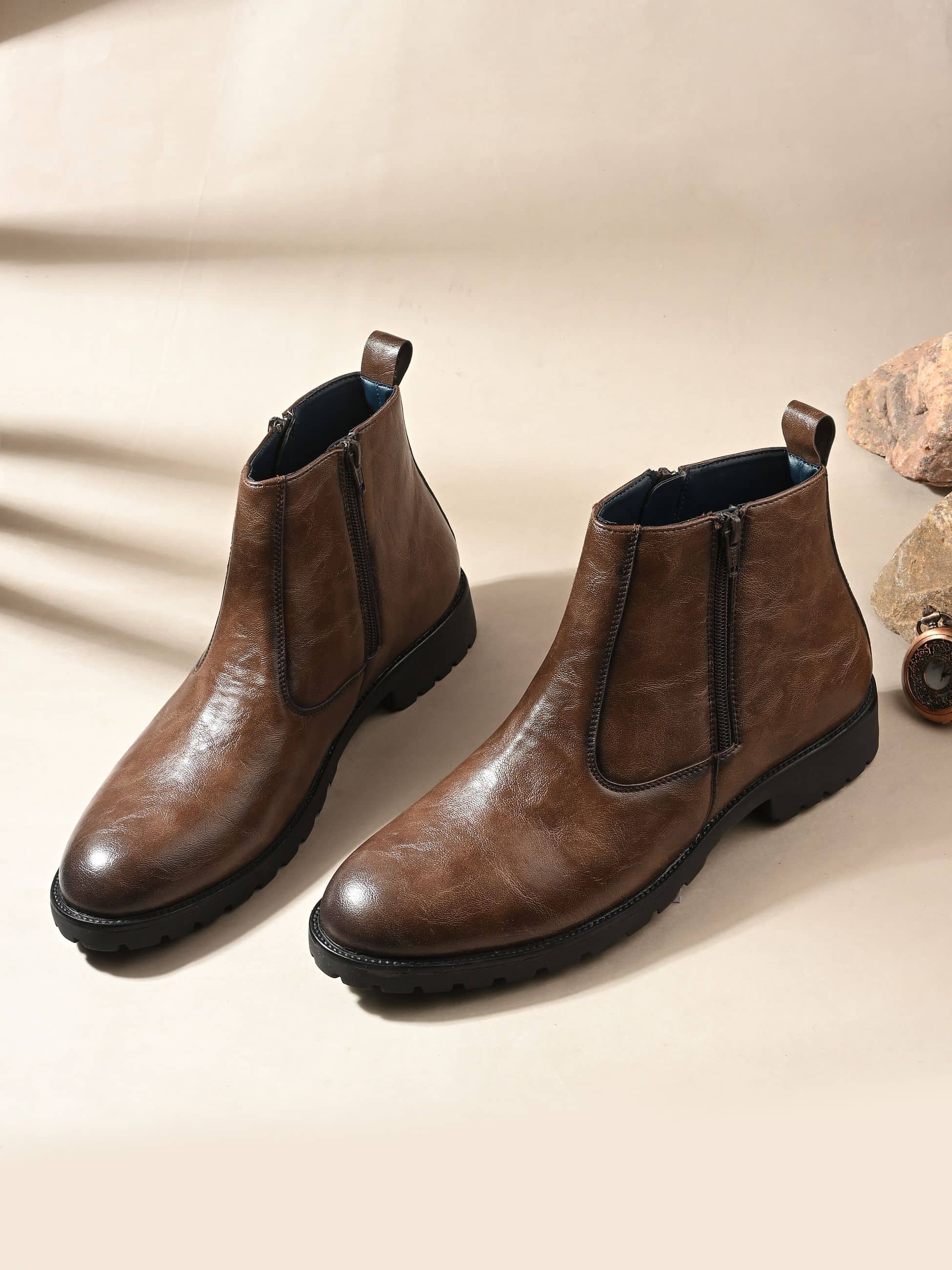 Bucik Brown Men's Chelsea Boots