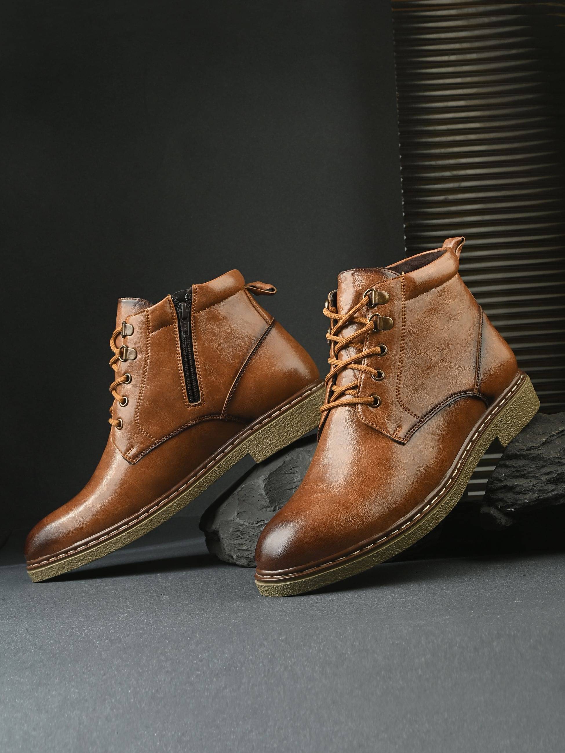 Bucik Tan Men's Casual Boots Bucik Tan Men's Casual Boots