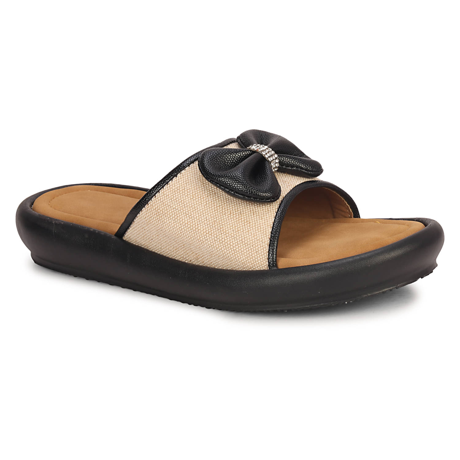     			Commander Shoes Black Women's Floater Sandals