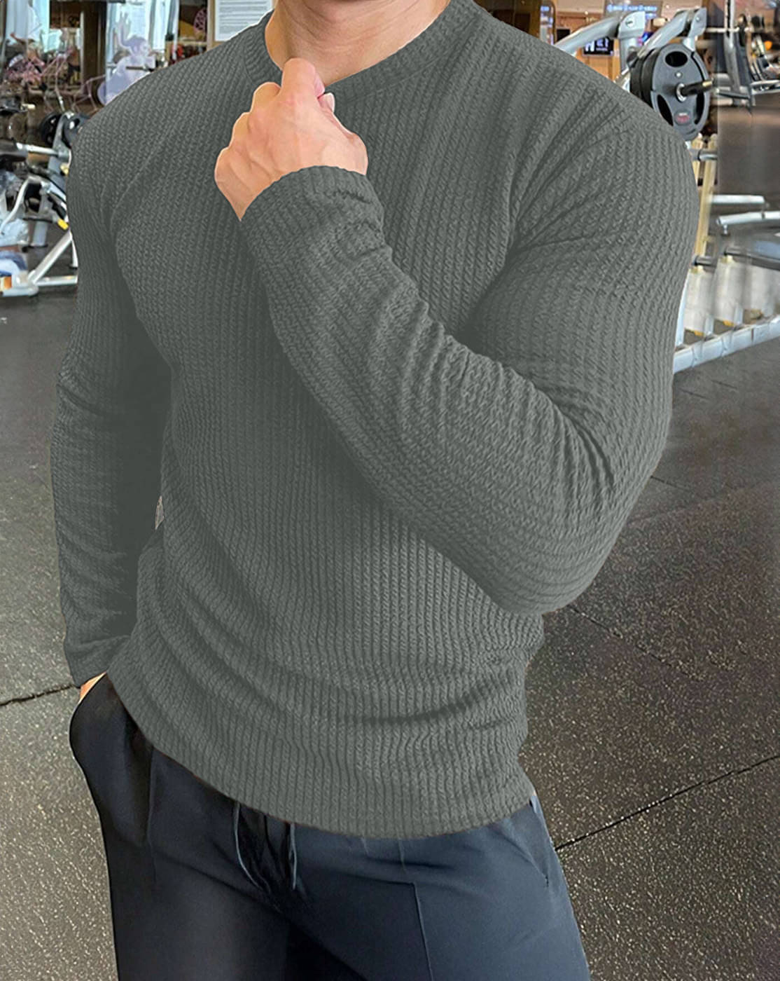     			Eyebogler Men Polyester Oversized Fit Solid T-Shirt ( Grey )