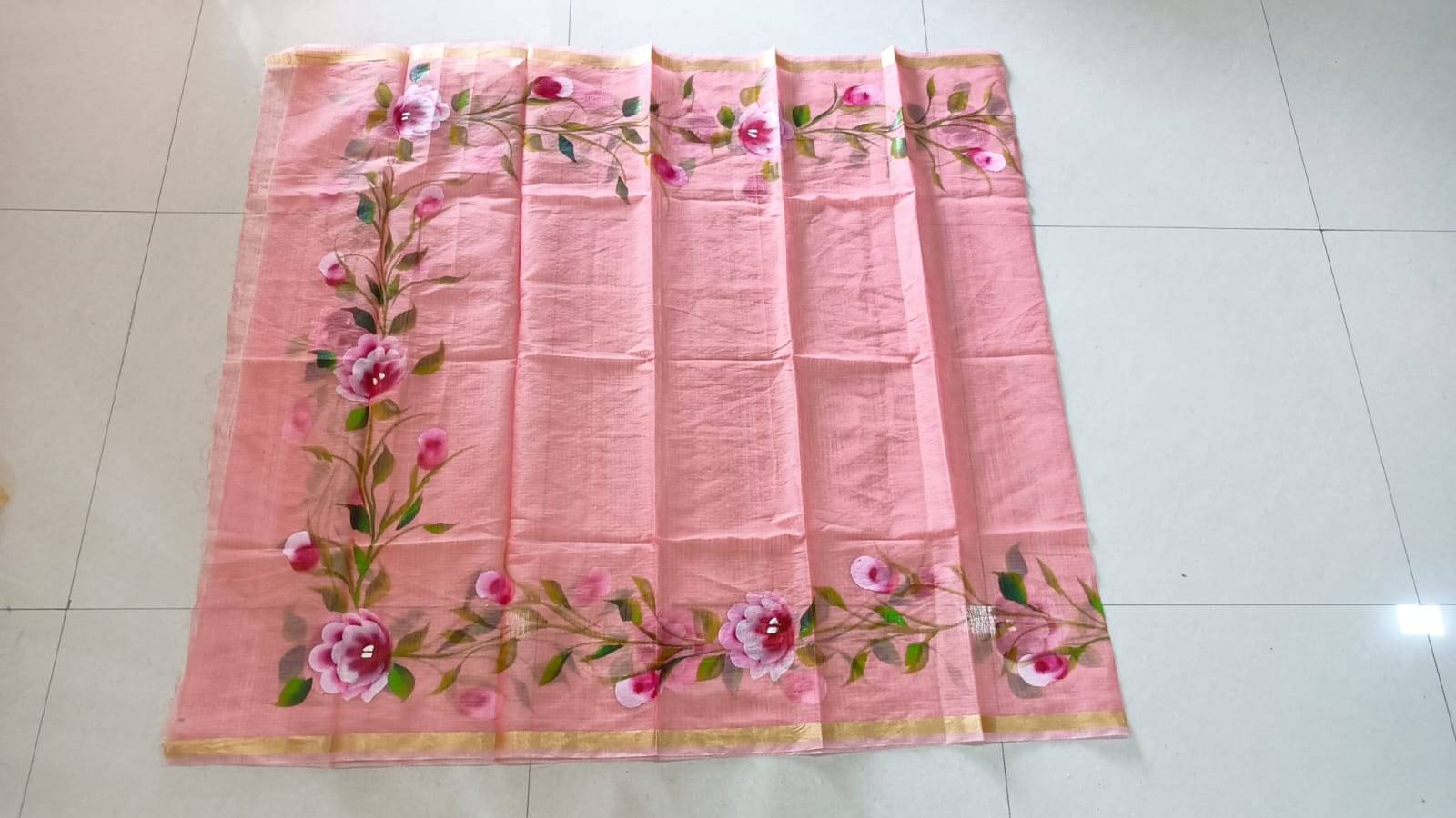     			Generic Kota Women Dupatta ( Pink , Pack of 1 )