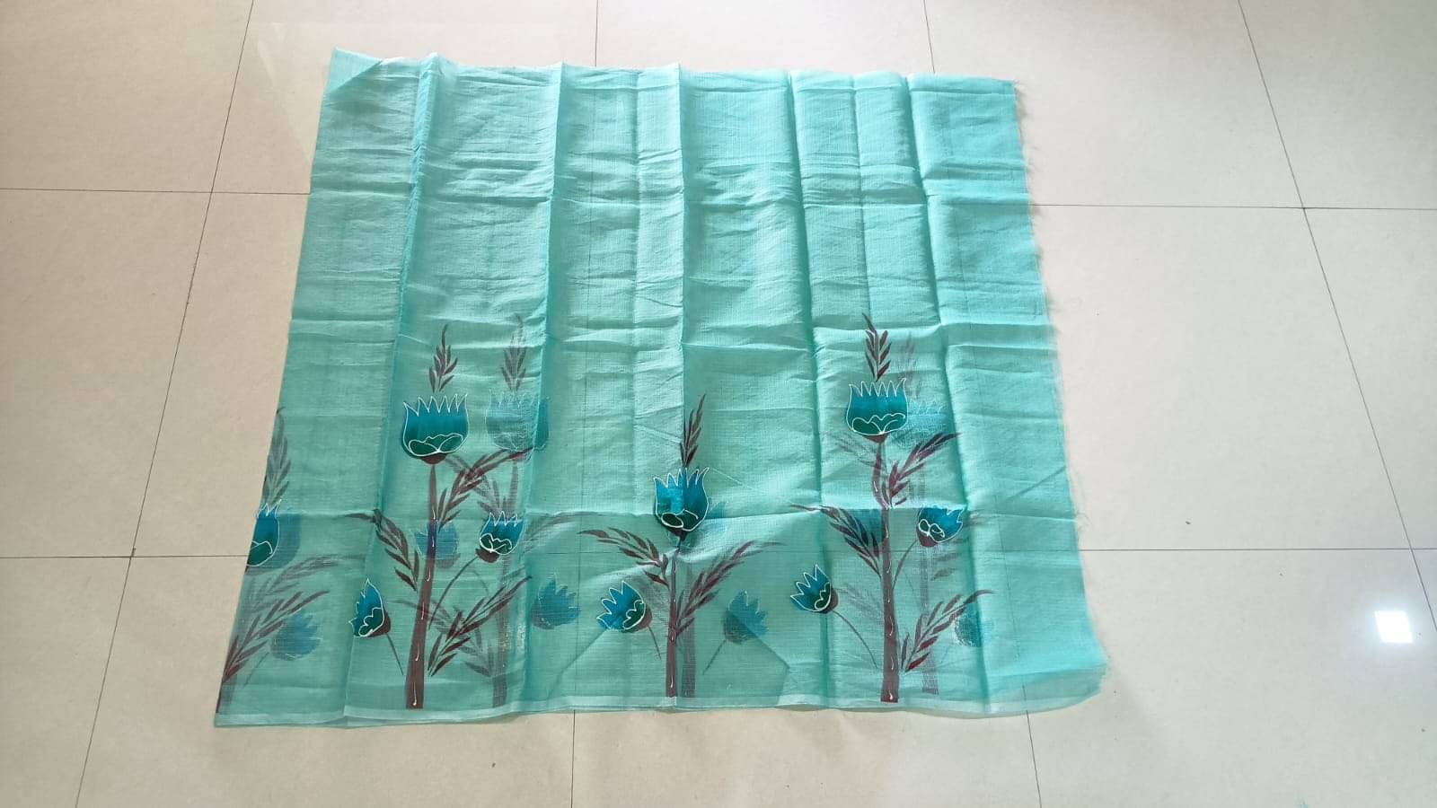     			Generic Kota Women Dupatta ( Blue , Pack of 1 )
