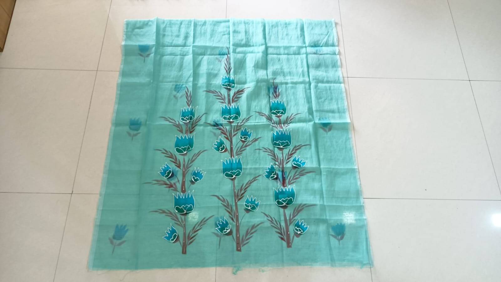 Generic Kota Women Dupatta ( Blue , Pack of 1 ) Generic Kota Women Dupatta ( Blue , Pack of 1 )