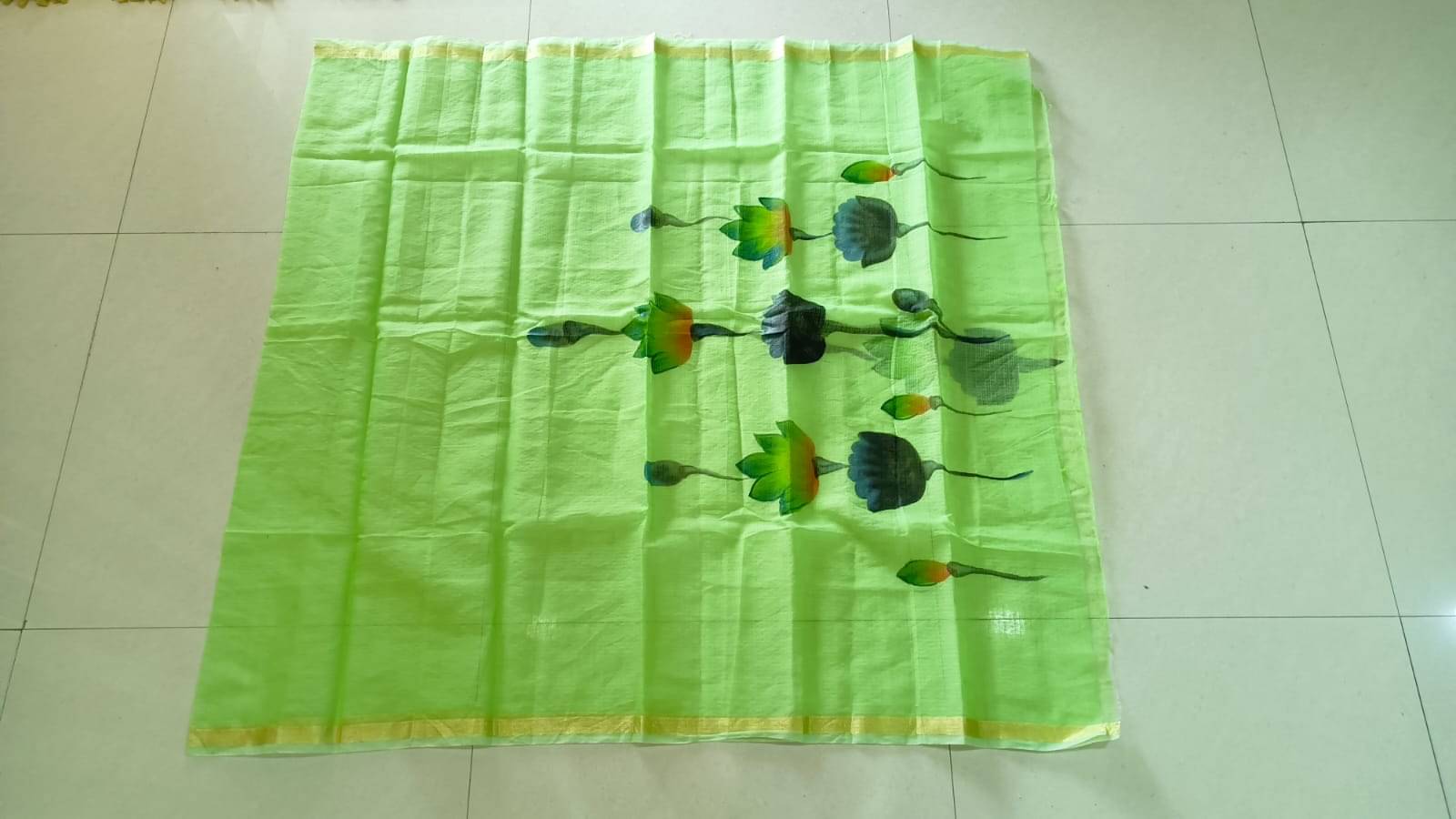 Generic Kota Women Dupatta ( Green , Pack of 1 ) Generic Kota Women Dupatta ( Green , Pack of 1 )