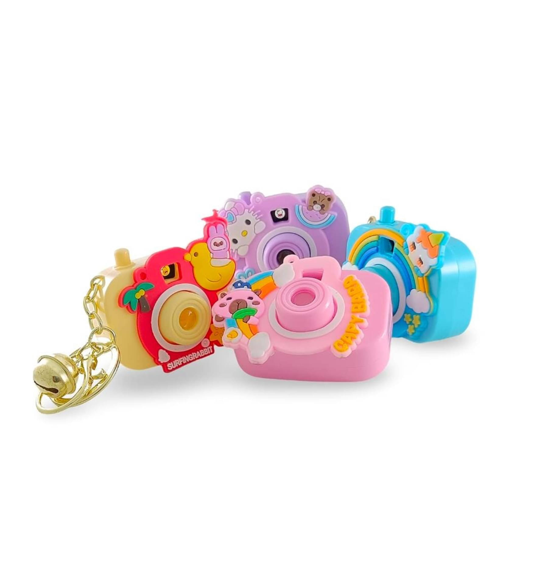 GMPex Cute Camera Projector Keychains for Kids Mix Color GMPex Cute Camera Projector Keychains for Kids Mix Color