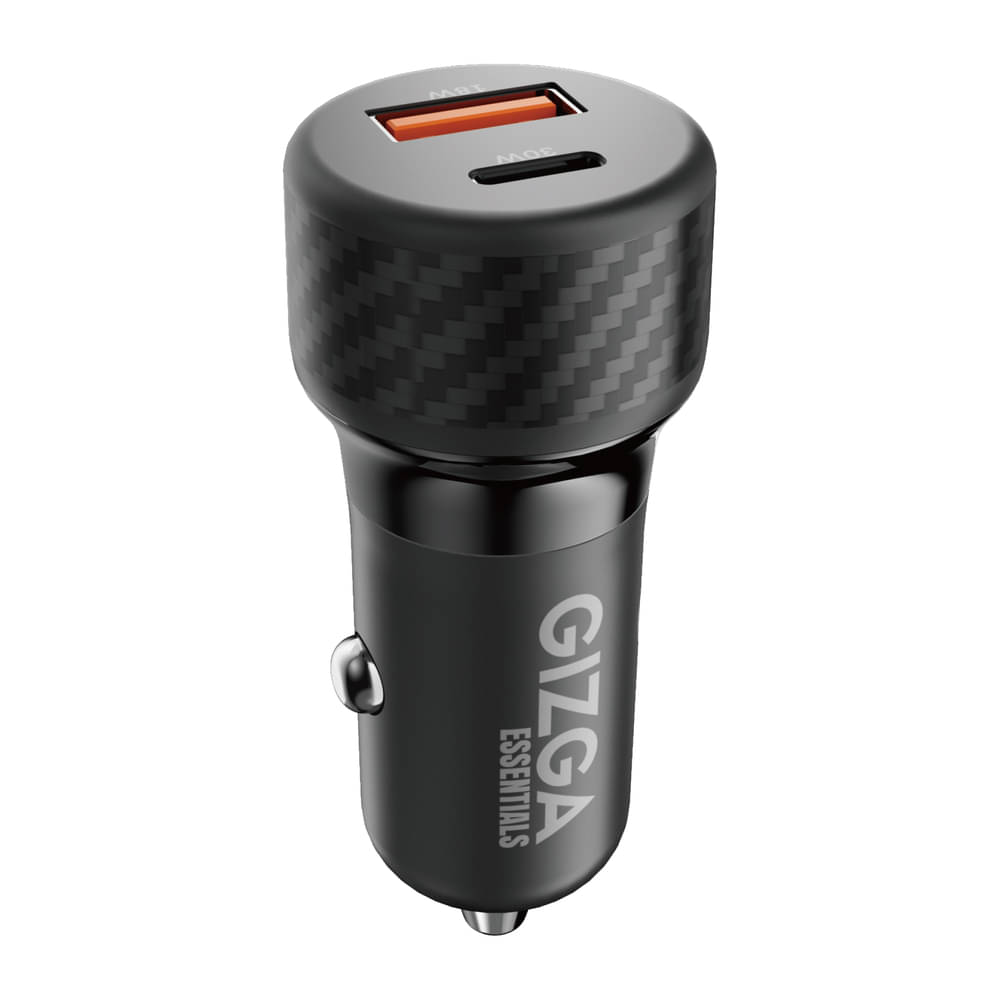 Gizga Essentials Car Mobile Charger G-CC-01 Black Gizga Essentials Car Mobile Charger G-CC-01 Black