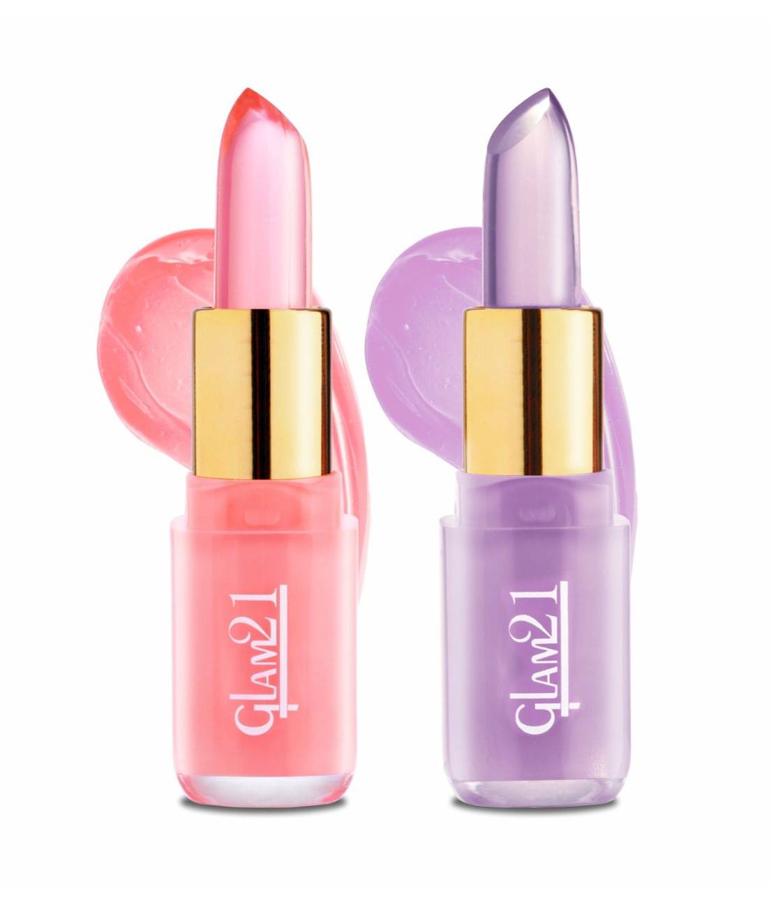     			Glam21 Candy Pink Glossy Hydrating Tint Lipstick ( Pack of 2 )