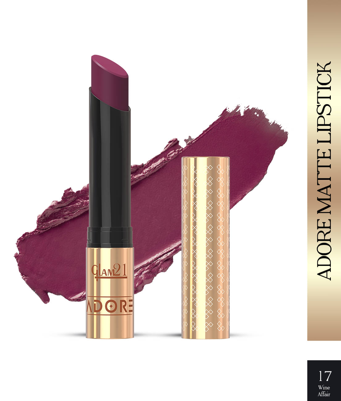     			Glam21 Cocoa Matte Transferproof Creme Lipstick ( Pack of 1 )