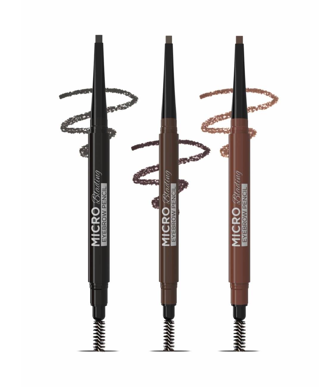 Glam21 MICRO BLADING EYEBROW PENCIL Brow Pencil Brown Pack of 3 1 g Glam21 MICRO BLADING EYEBROW PENCIL Brow Pencil Brown Pack of 3 1 g
