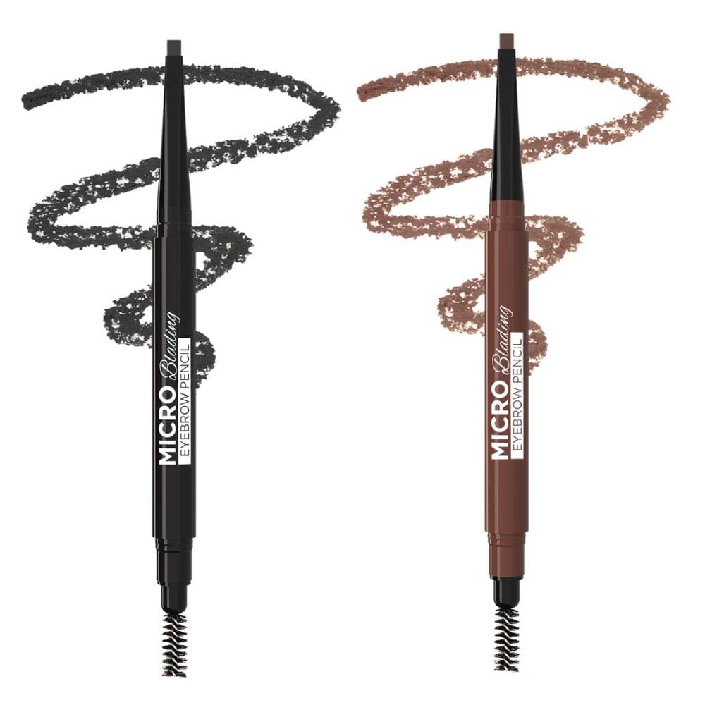 Glam21 MICRO BLADING EYEBROW PENCIL Brow Pencil Brown Pack of 2 1 g Glam21 MICRO BLADING EYEBROW PENCIL Brow Pencil Brown Pack of 2 1 g