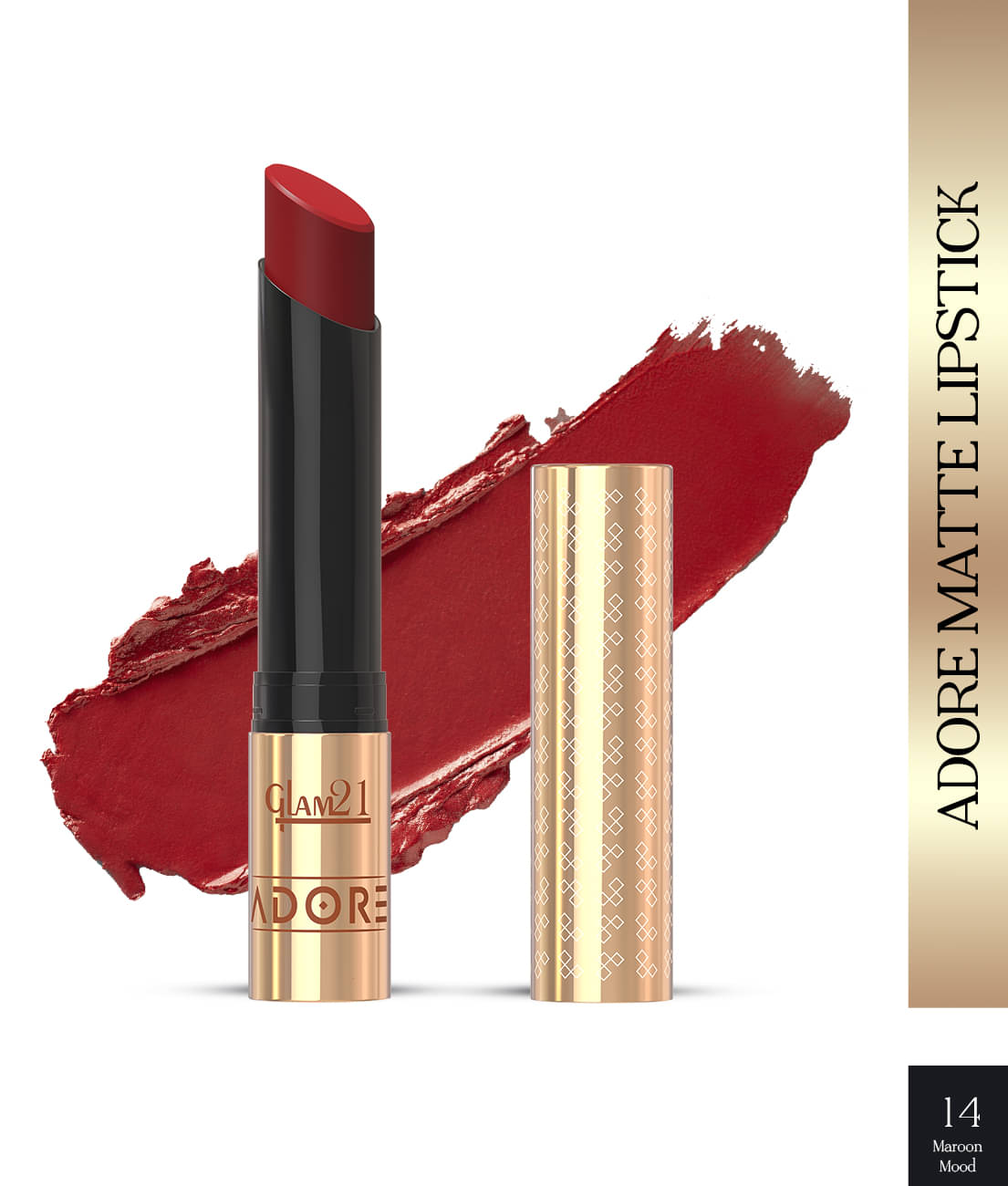     			Glam21 Mimosa Matte Transferproof Creme Lipstick ( Pack of 1 )