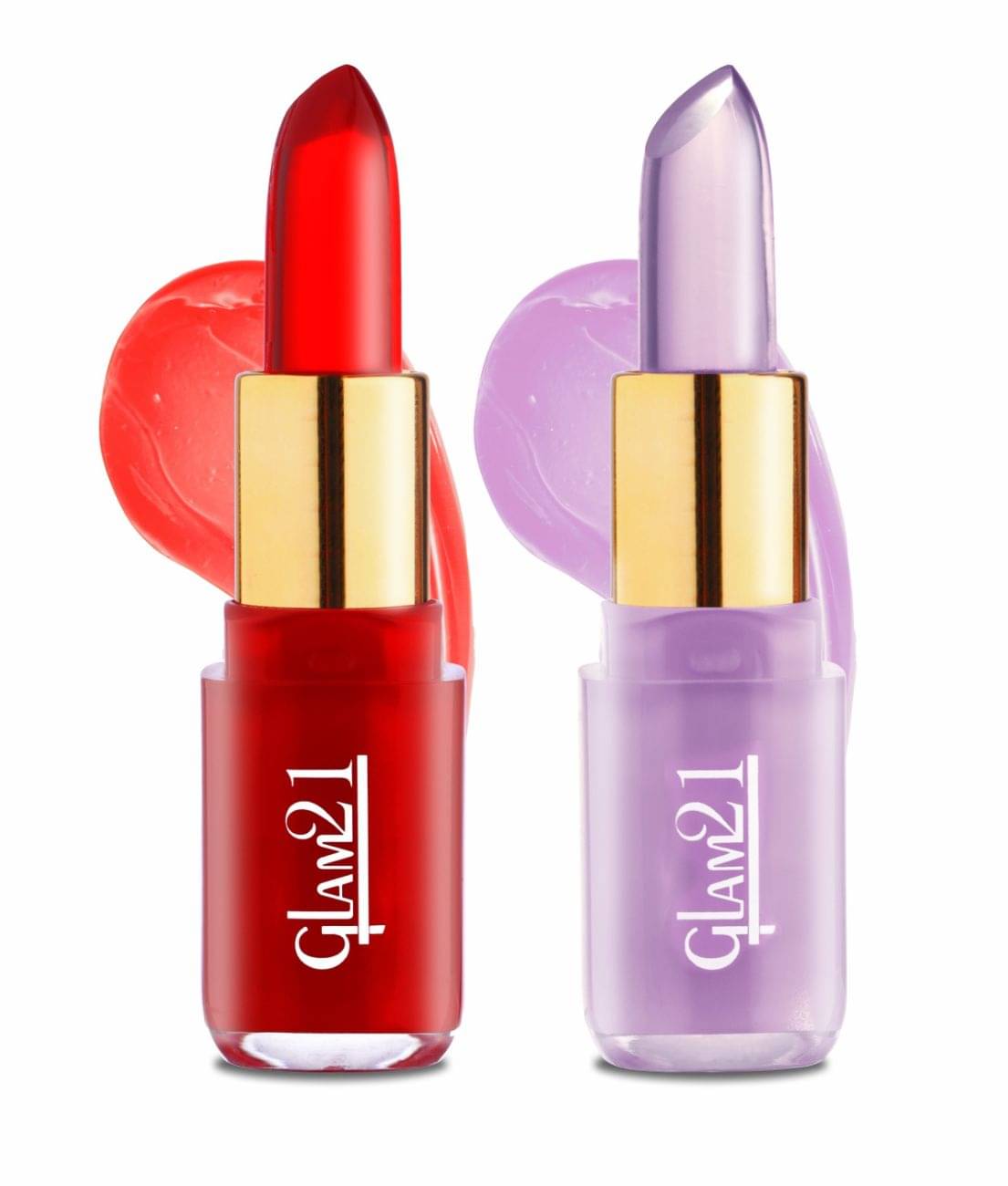     			Glam21 Pink Bloom Glossy Hydrating Tint Lipstick ( Pack of 2 )
