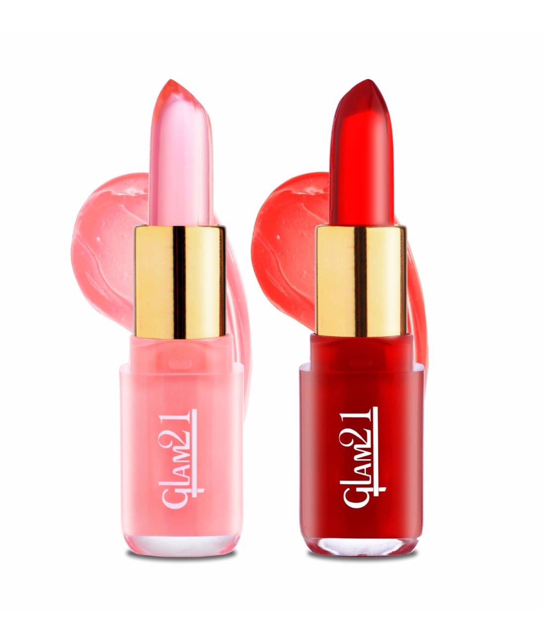     			Glam21 Red Magic Glossy Hydrating Tint Lipstick ( Pack of 2 )