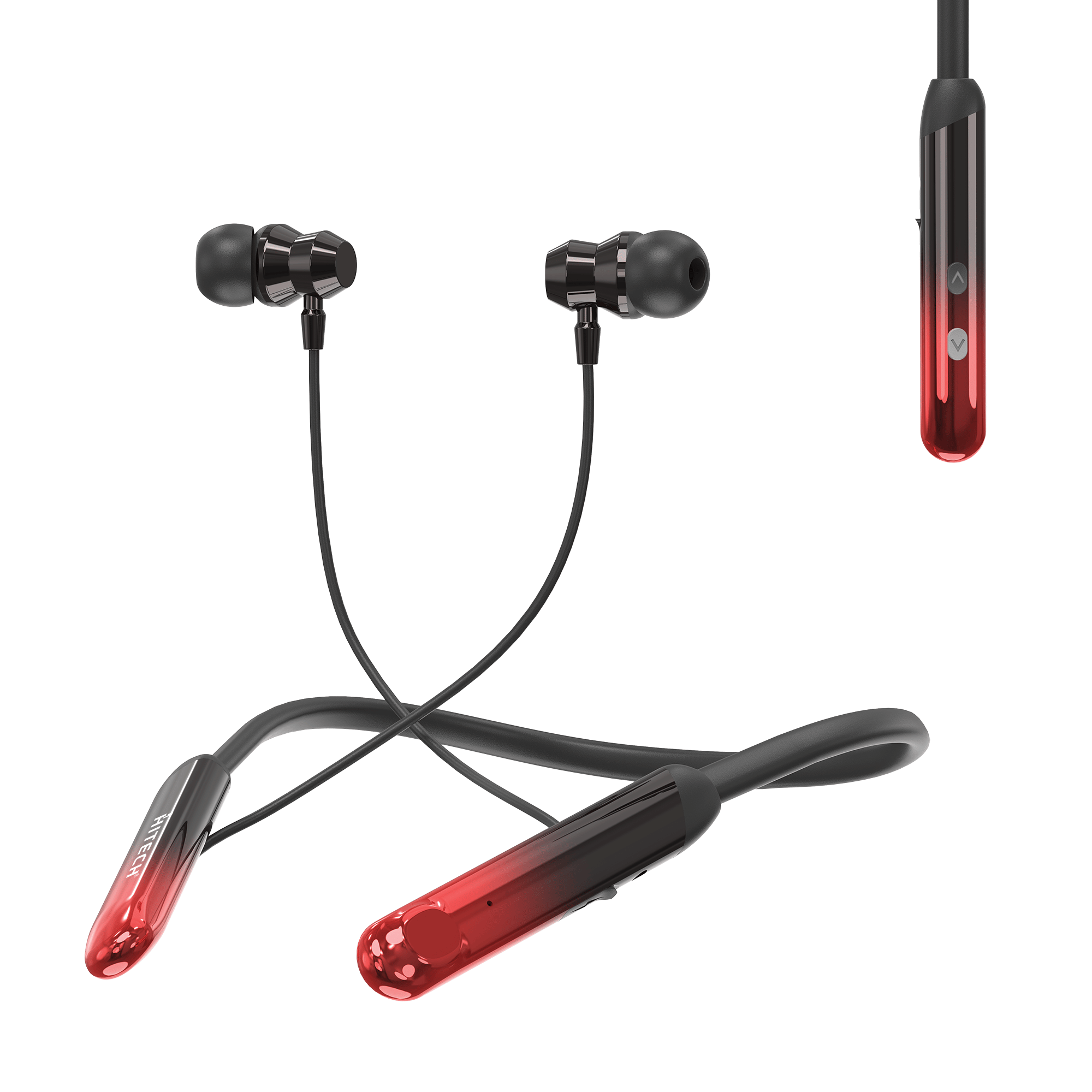     			Hitech Fusion Bluetooth Neckband , ENC technology,2500 Hrs Standby Time